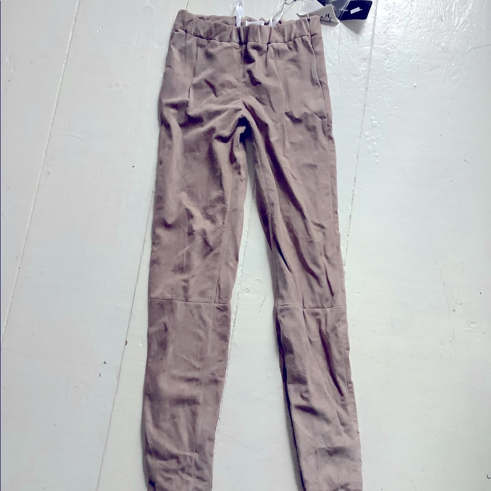 Apart new suede real leather leggings